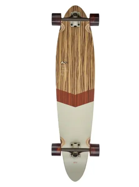 Globe longboard Pinner Classic Zebrawood / Epitome | Mnohobarevná | Velikost skate 40"