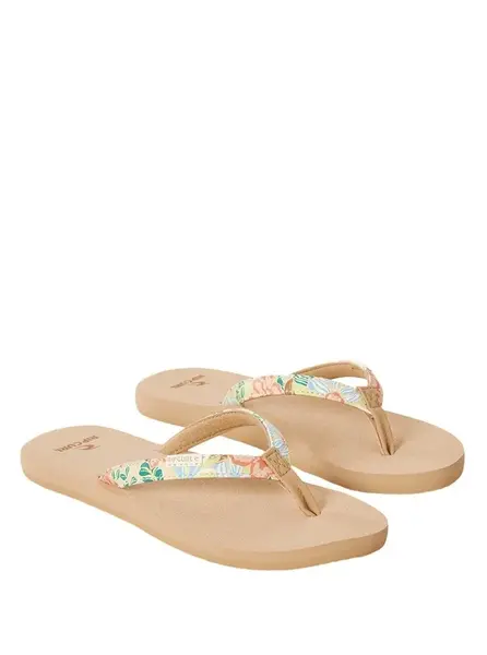 Rip curl dámské žabky Freedom Bloom Light Orange | Oranžová | Velikost 38