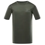 Pánské rychleschnoucí triko s cool dry alpine pro basik zelená xxl