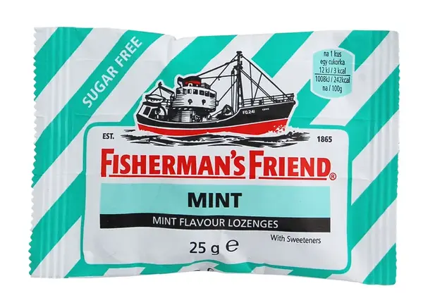 Fishermans Friend bonbóny dia mint 25g
