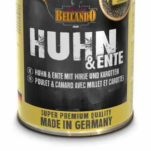 Belcando konzerva kuře a kachna s prosem a mrkví 6 x 400 g