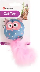 Flamingo Winny hračky pro kočky Sova (14 cm)