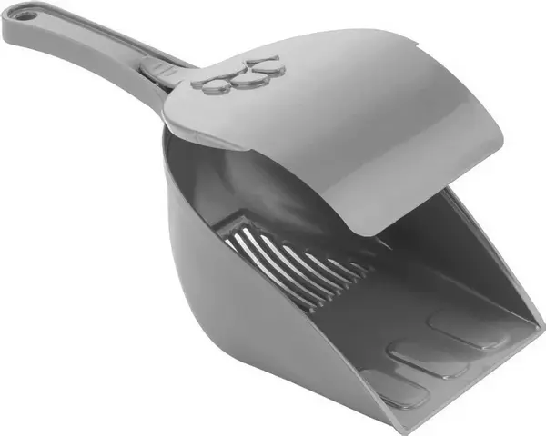 Zoobeedoo lopatka na kočičí stelivo - v několika barvách Šedá