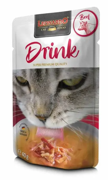 Leonardo sáčkový nápoj s hovězím masem 40 g