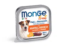 Monge Dog Fruit paté - kačacie a pomaranče 100 g