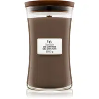 Woodwick Sand & Driftwood vonná sviečka s dreveným knotom 609.5 g