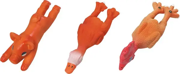 Flamingo latexová mini zvířata Kuře