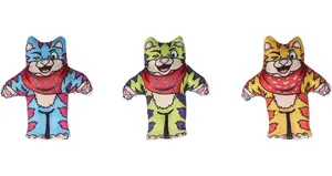 Flamingo Tigi tygr hračka pro kočku 1 ks