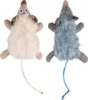 Flamingo plyšová myš s kočičí mátou 1 ks