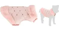 Flamingo Coco oblečky pro psy - růžové A: 25 cm B: 30-34 cm C: 39-43 cm