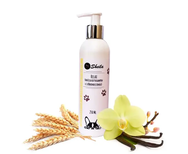 Šampón a kondicionér pre psov Sheila Relax Vanilka 250 ml