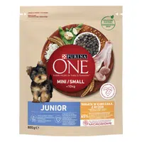 Purina ONE Mini Junior granule pre psov 2 x 800 g