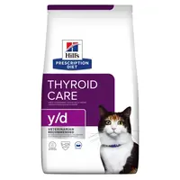 Hill's Prescription Diet y/d Thyroid Care suché krmivo pre mačky 1,5 kg