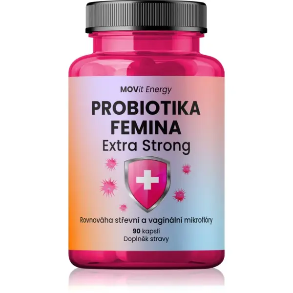 Movit Energy Probiotika FEMINA Extra Strong kapsuly na podporu vaginálneho prostredia 90 cps