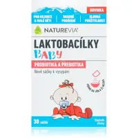 NatureVia Laktobacílky baby probiotiká s prebiotikami pre deti 30 ks