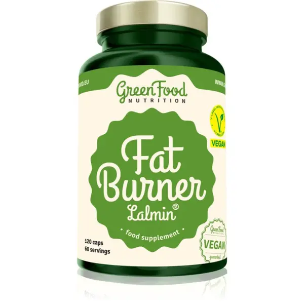 GreenFood Nutrition Fat Burner Lalmin® výživový doplnok pre športovcov 128 g