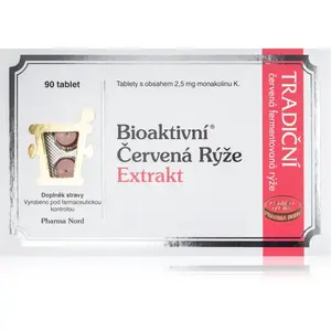Pharma Nord Bioaktivní Červená rýže Extrakt tablety na udržanie normálnej hladiny cholesterolu 90 tbl