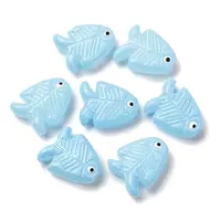 Transparent Glass Enamel Beads