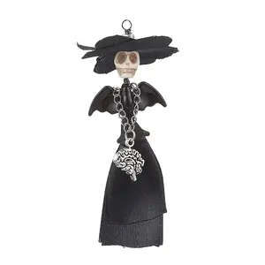 Halloween Polyester & Alloy & Synthetic Turquoise & Brass Big Pendants