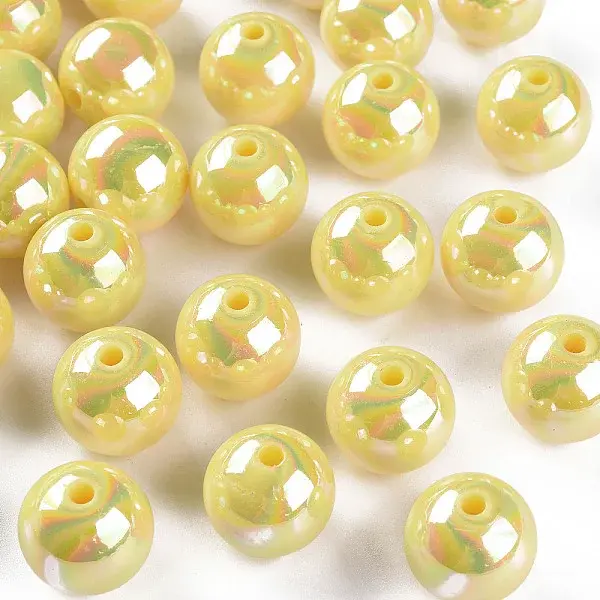 Opaque Acrylic Beads