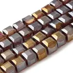 Electroplate Glass Beads Strands