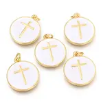 Brass Enamel Pendants
