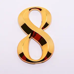 Plastic & PVC Number Sign Labels