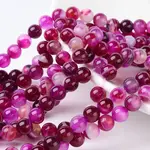 Natural Striped Agate/Banded Agate Beads