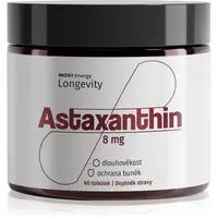 Movit Energy Energy Astaxanthin 8 mg Dlhovekosť tobolky na udržanie energie a kognitívnej výkonnosti 60 cps