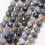 Natural Fire Crackle Agate Bead Strands