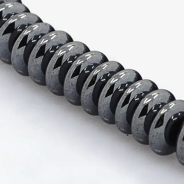 Non-magnetic Synthetic Hematite Beads Strands