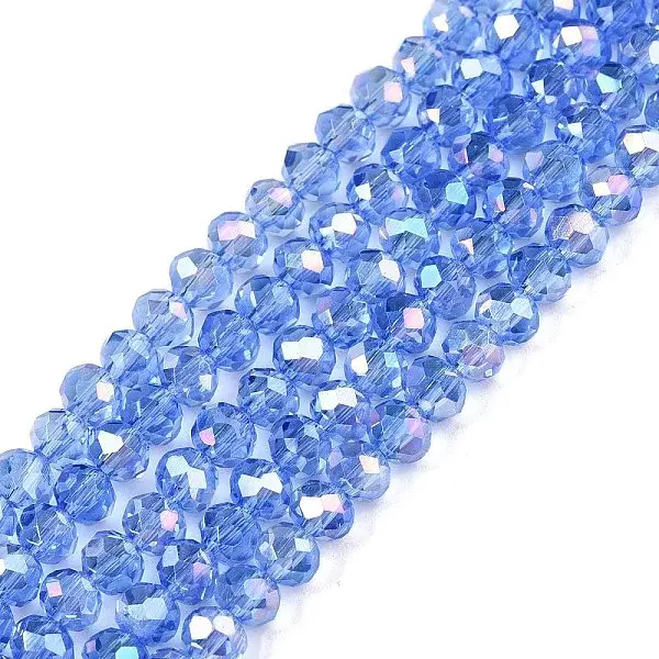 Electroplate Glass Beads Strands