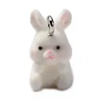 Flocky Resin Pendants