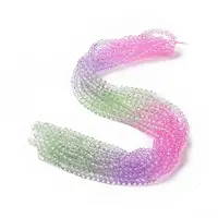 Transparent Glass Beads Strands