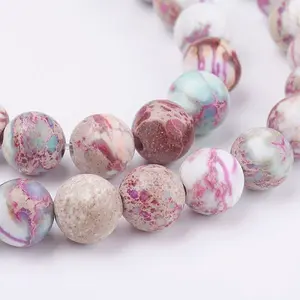 Natural Imperial Jasper Beads Strands