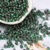 Transparent Inside Colours Glass Seed Beads