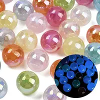 Luminous Opaque Acrylic Beads
