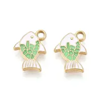 304 Stainless Steel Enamel Pendants