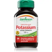 Jamieson Potassium Extra Strength 100 mg tablety na podporu činnosti nervovej sústavy 100 tbl