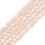 Electroplate Glass Beads Strands