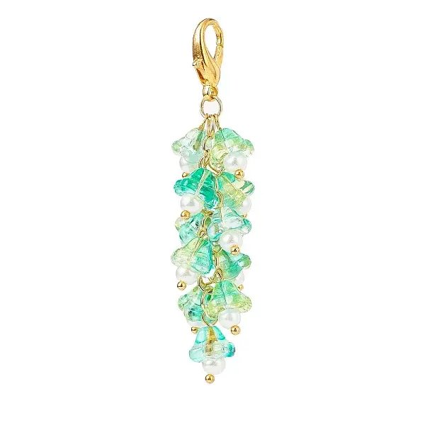 Trumpet Flower Glass Pendant Decorations