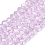 Electroplate Glass Beads Strands