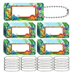 Rectangle PVC Hangtag Ornaments