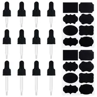 Glass Teardrop Set Transfer Graduated Pipettes