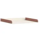 Přebalovací pult 2v1 beauty - béžová, růžová