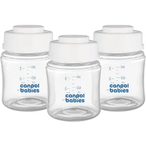 Canpol babies Bottle Set láhev na uchování mateřského mléka 0 m+ 3x120 ml