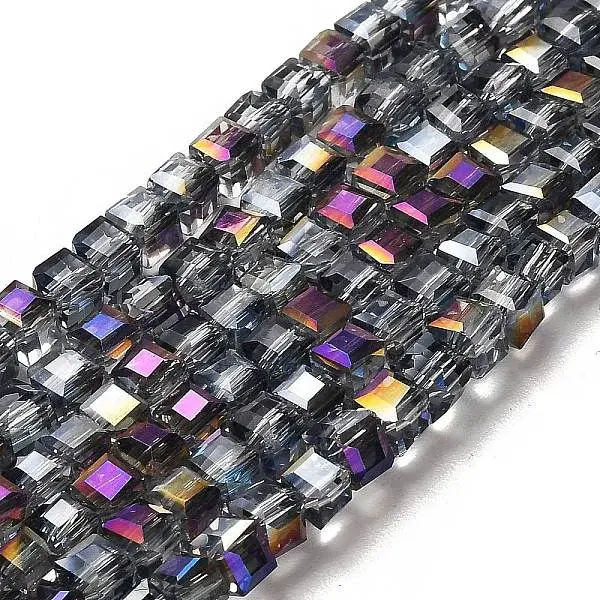 Electroplate Glass Beads Strands