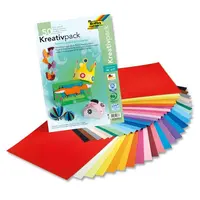 Barevné papíry Folia - 25 x 130 g a 25 x 300 g