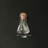Mini High Borosilicate Glass Bottle Bead Containers