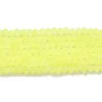 Imitate Austrian Crystal Frosted Glass Beads Strands